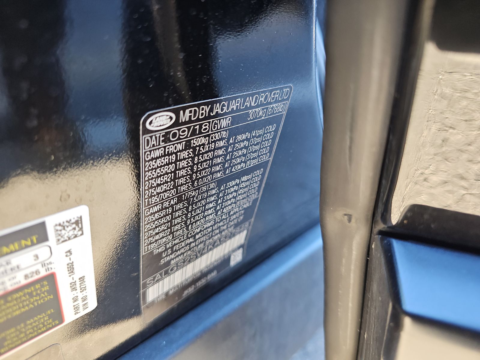 2019 Land Rover Range Rover HSE AWD