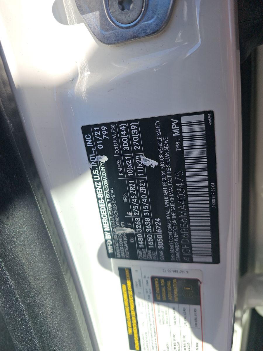 2021 Mercedes-Benz GLE AMG GLE 53 AWD