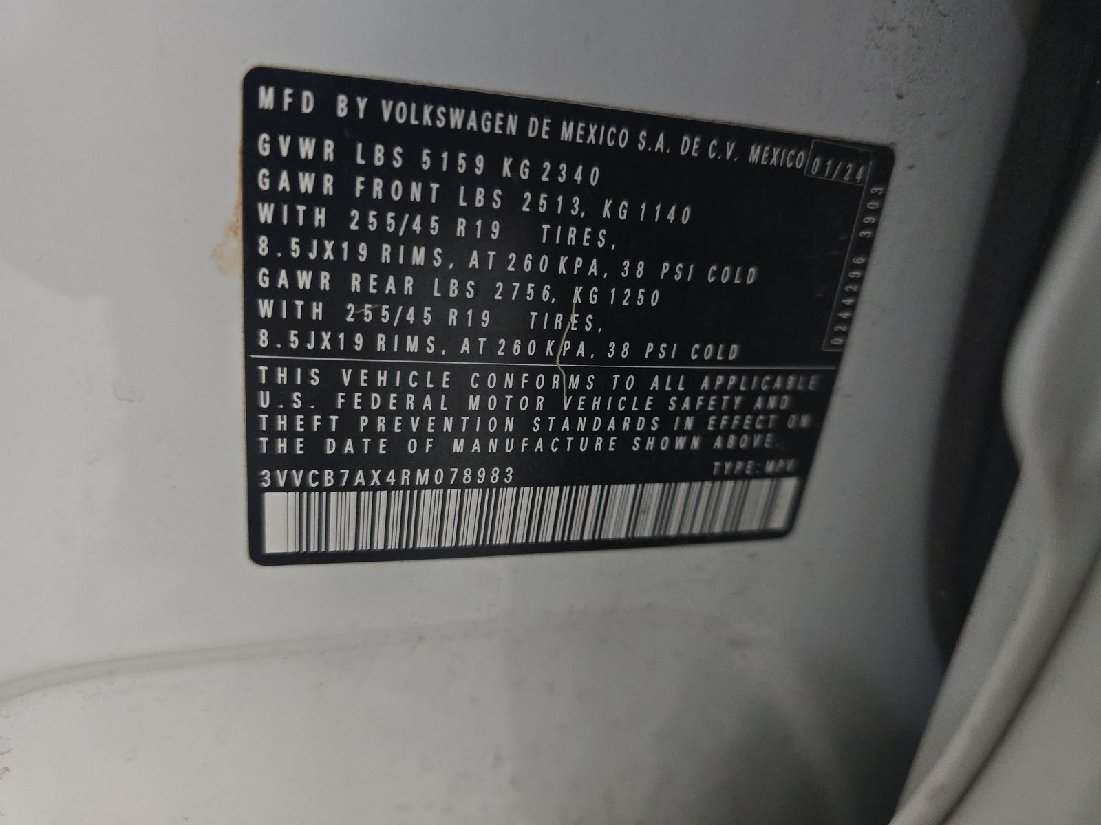 2024 Volkswagen Tiguan 2.0T SE R-Line Black FWD