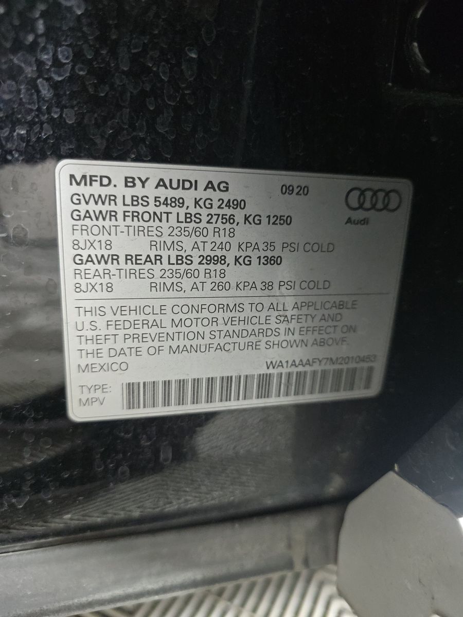 2021 Audi Q5 Premium AWD