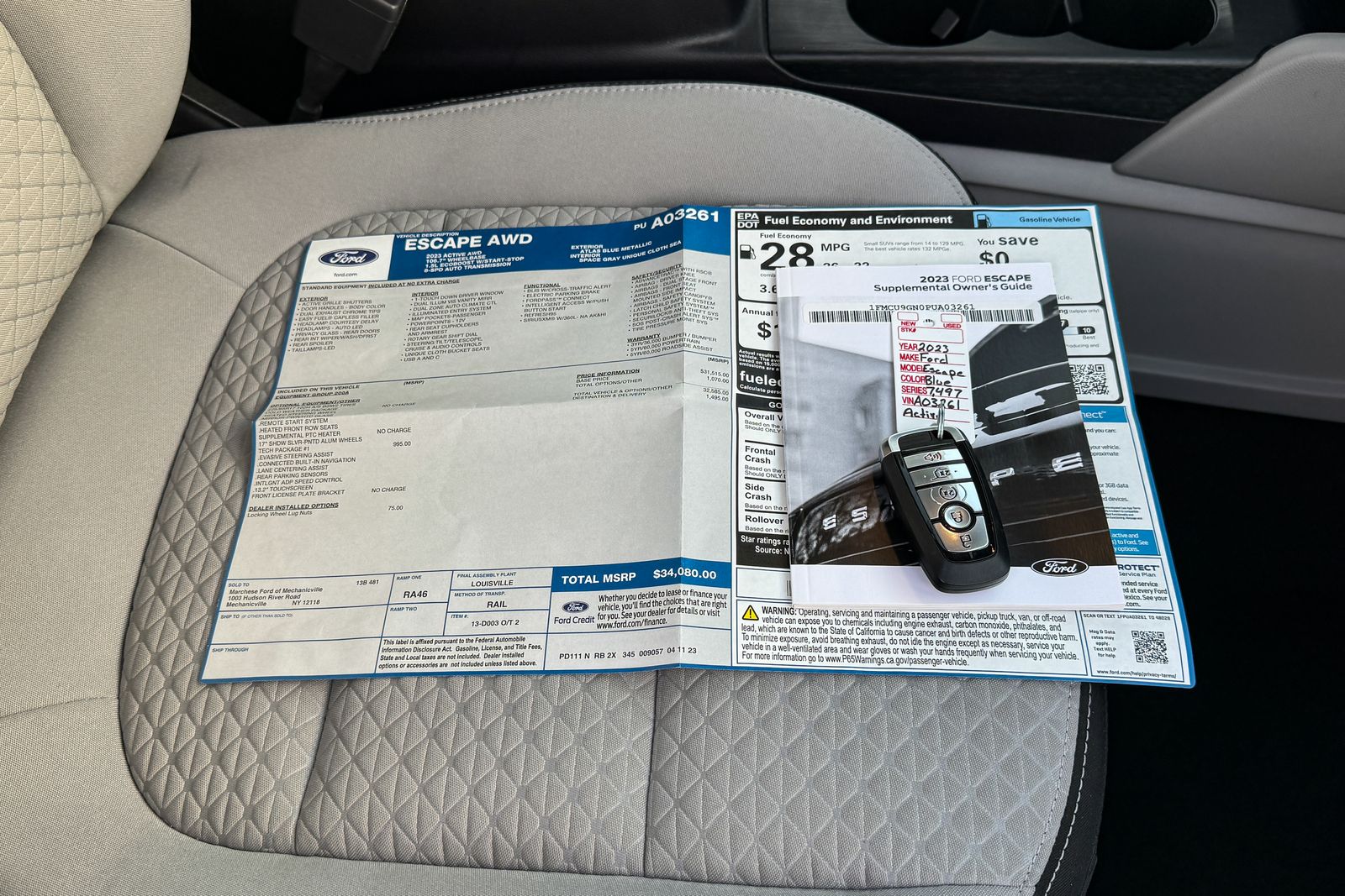 2023 Ford Escape Active AWD