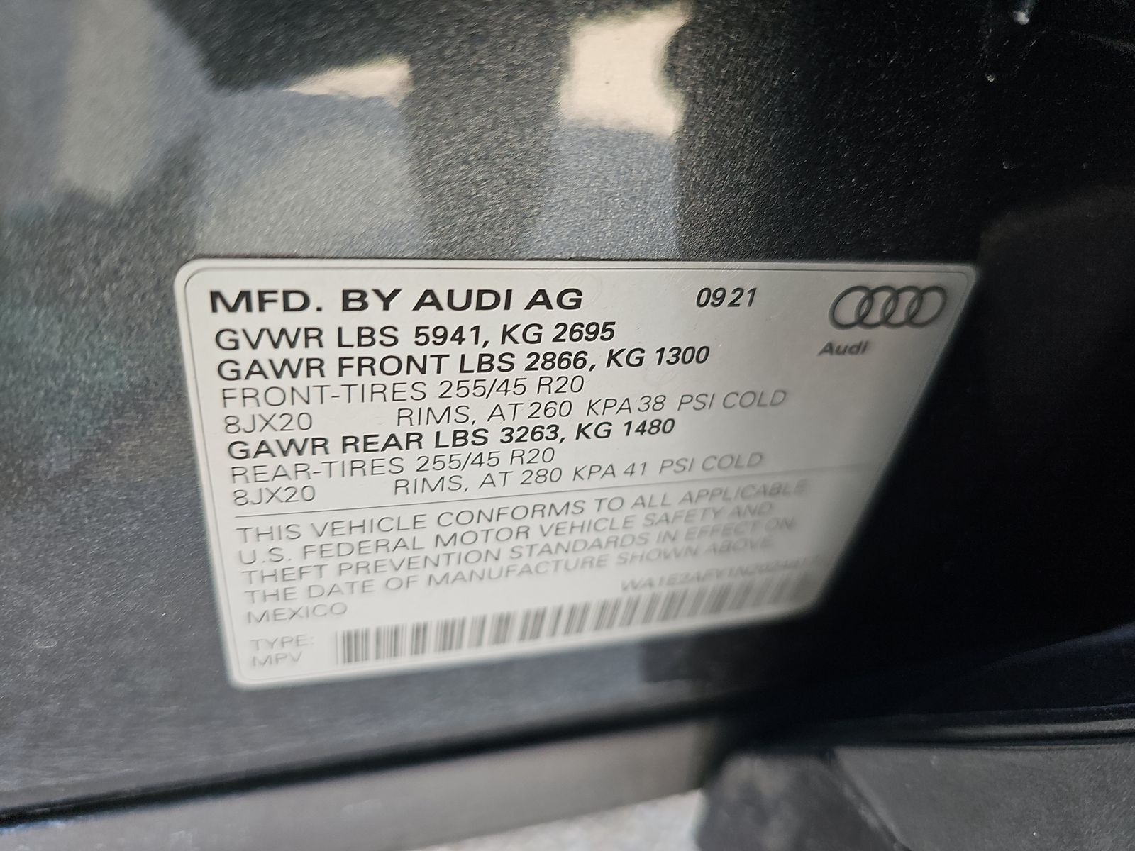 2022 Audi Q5 e Plug-In Hybrid S line Premium Plus AWD