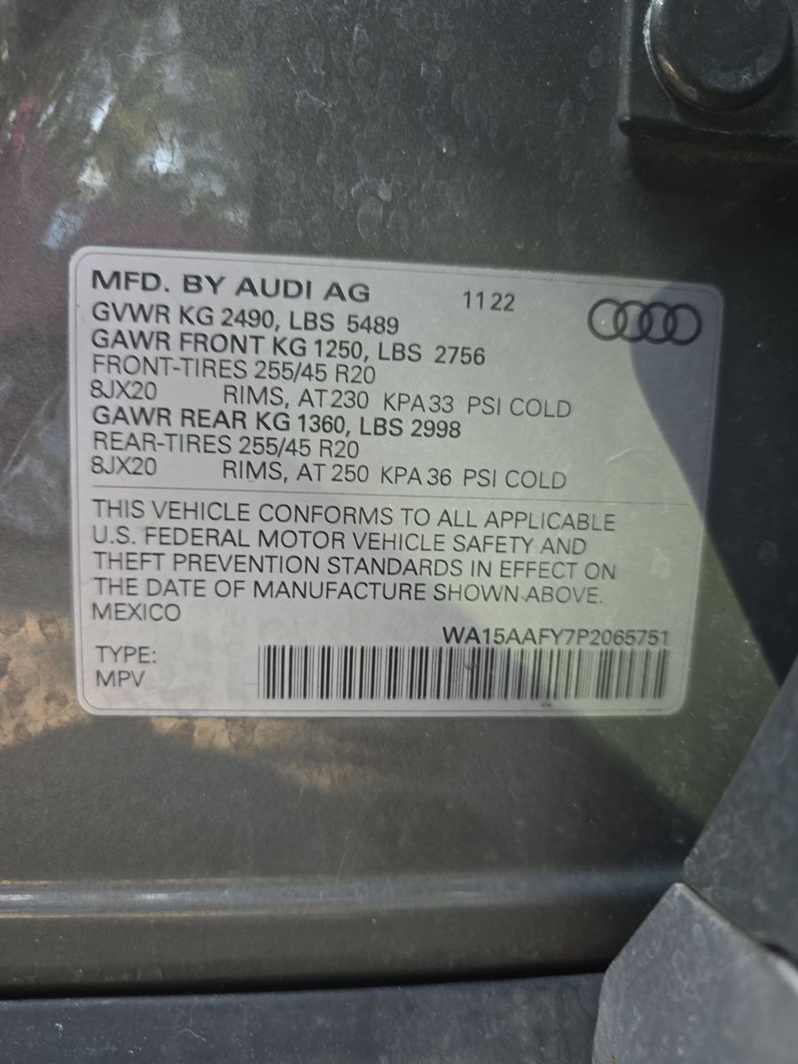 2023 Audi Q5 S line Premium Plus AWD