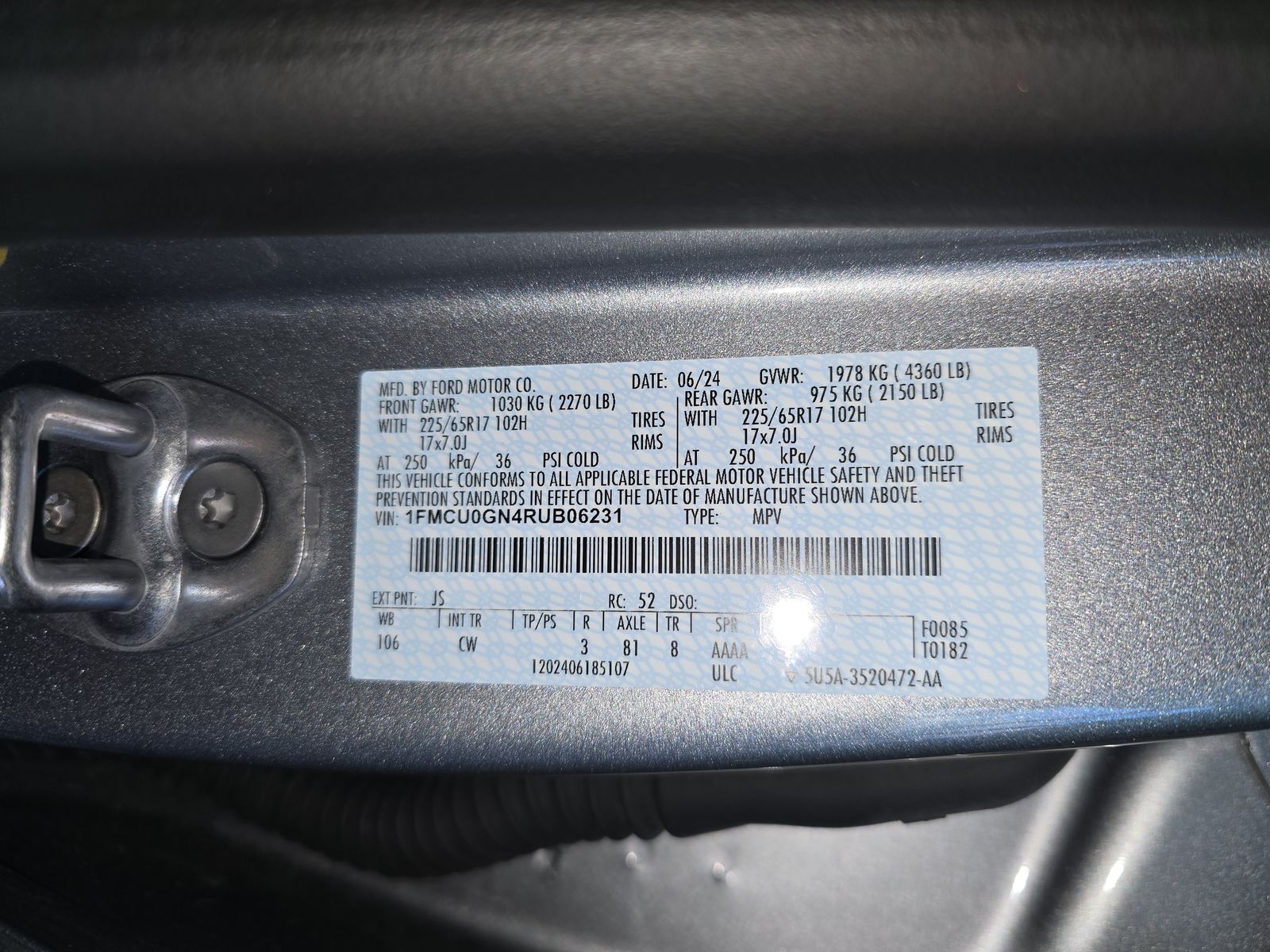 2024 Ford Escape Active FWD