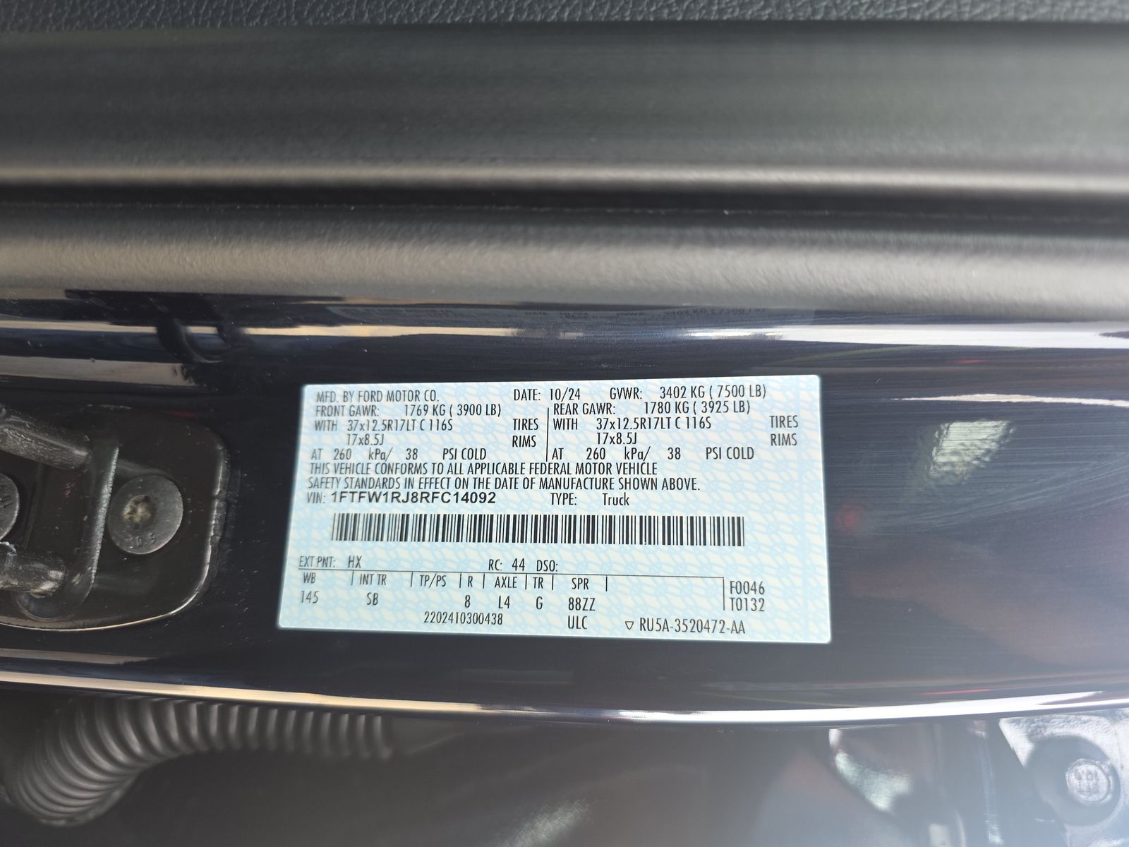 2024 Ford F-150 Raptor AWD