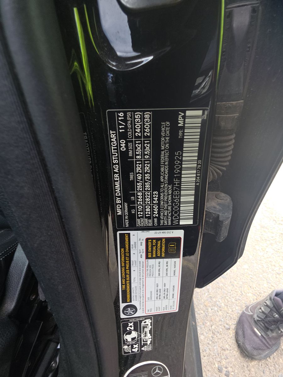 2017 Mercedes-Benz GLC AMG GLC 43 AWD