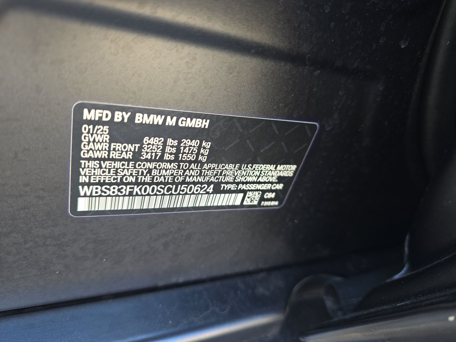 2025 BMW M5 Base AWD