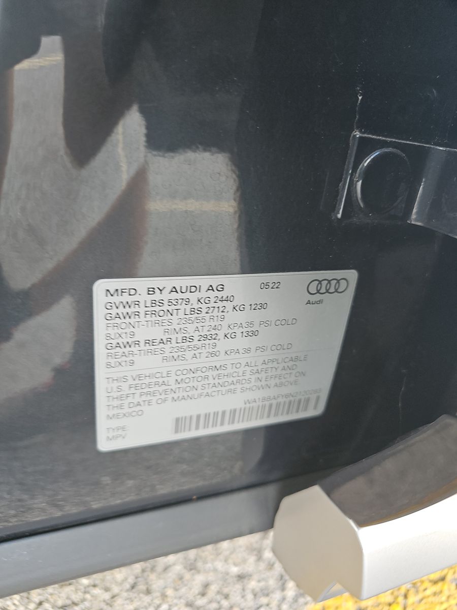 2022 Audi Q5 Premium Plus AWD