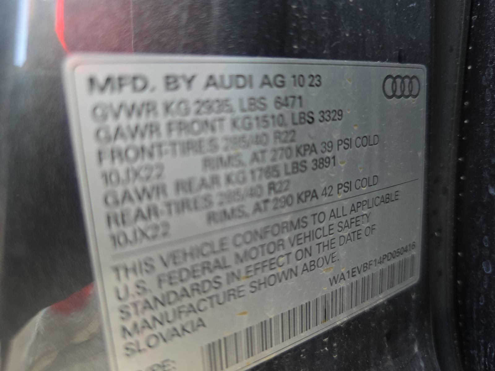 2023 Audi Q8 Premium Plus AWD