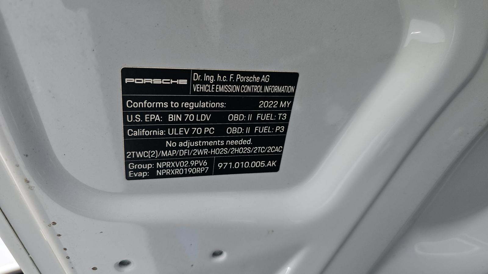 2022 Porsche Panamera Base RWD