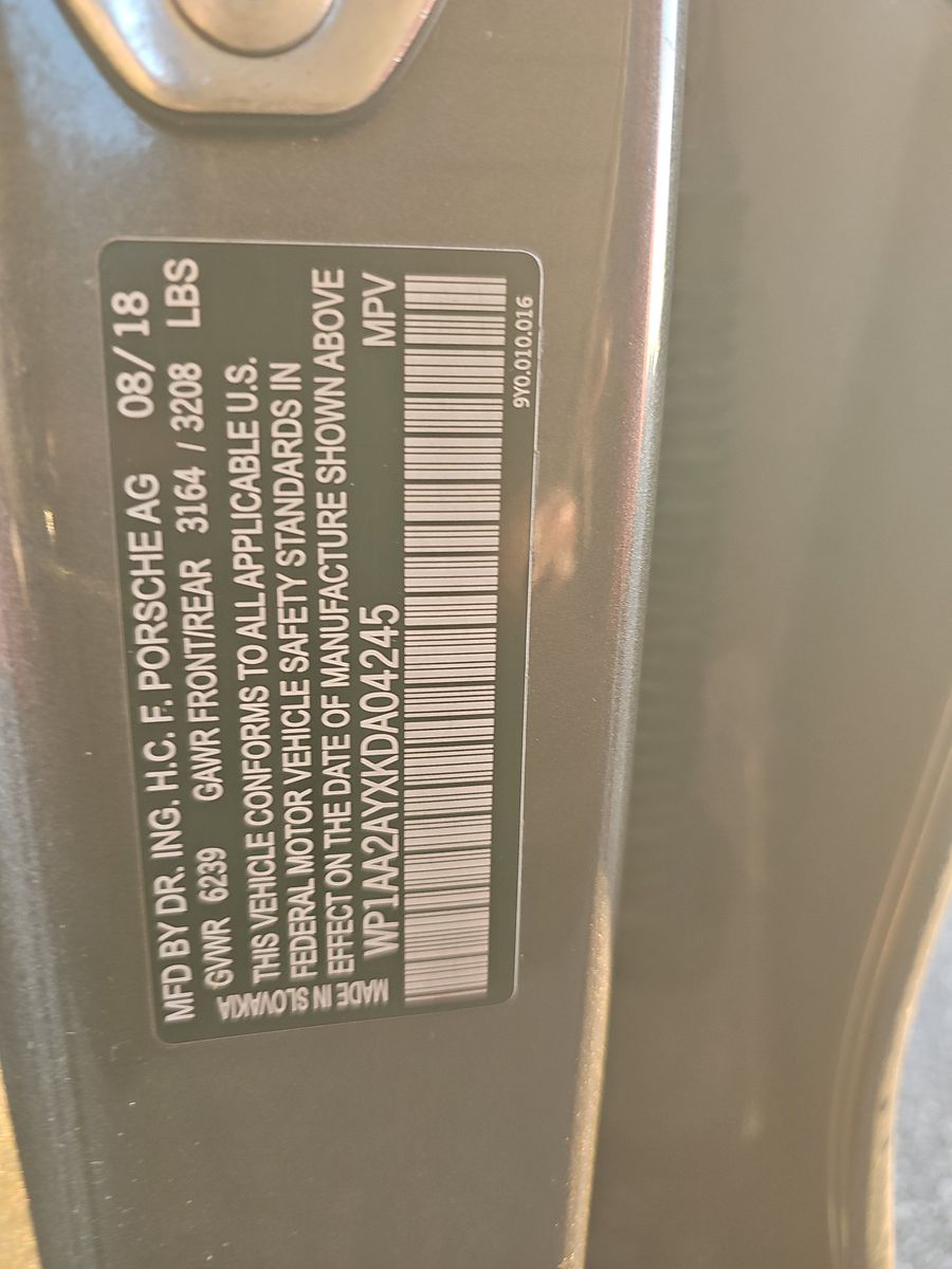 2019 Porsche Cayenne Base AWD