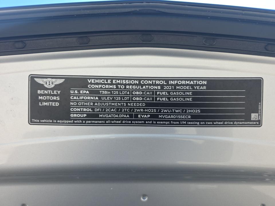 2021 Bentley Bentayga V8 AWD