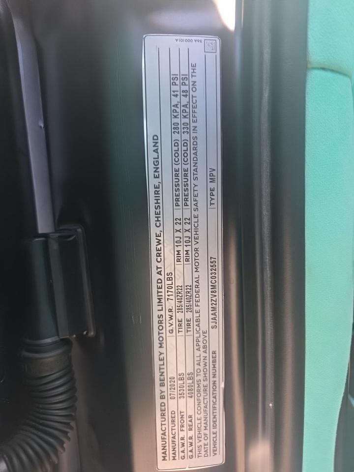 2021 Bentley Bentayga V8 AWD