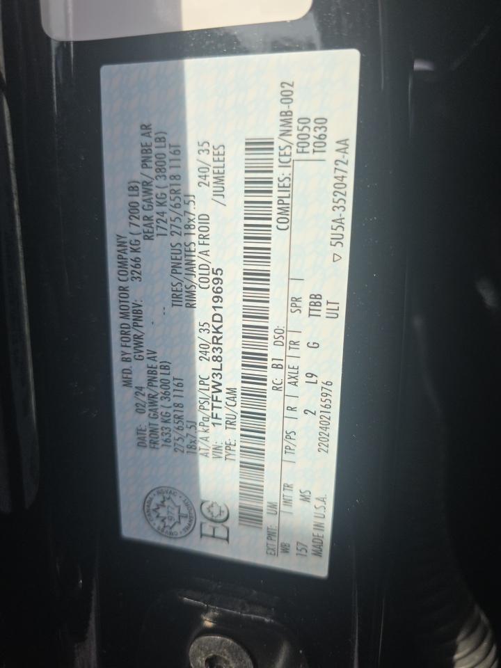 2024 Ford F-150 XLT AWD