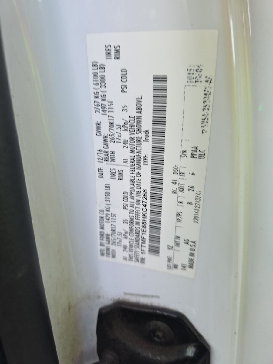 2017 Ford F-150 XL AWD