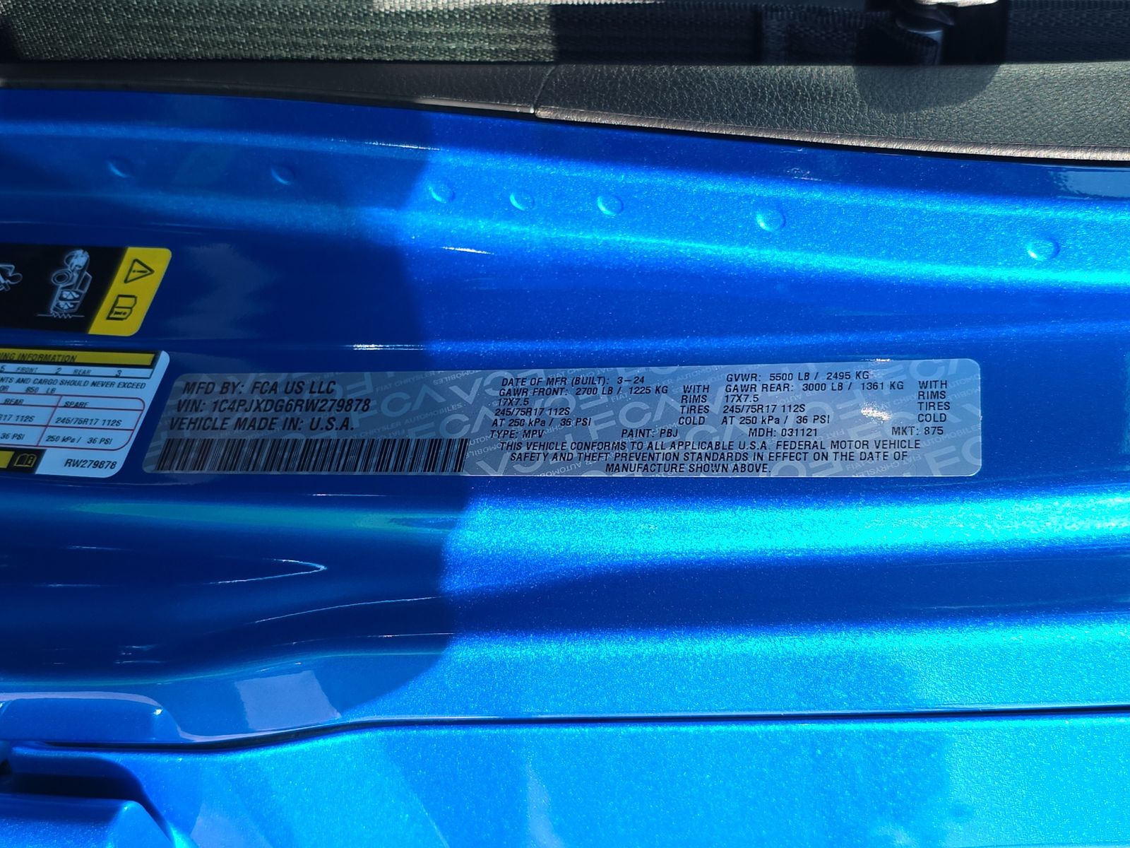 2024 Jeep Wrangler Sport S AWD