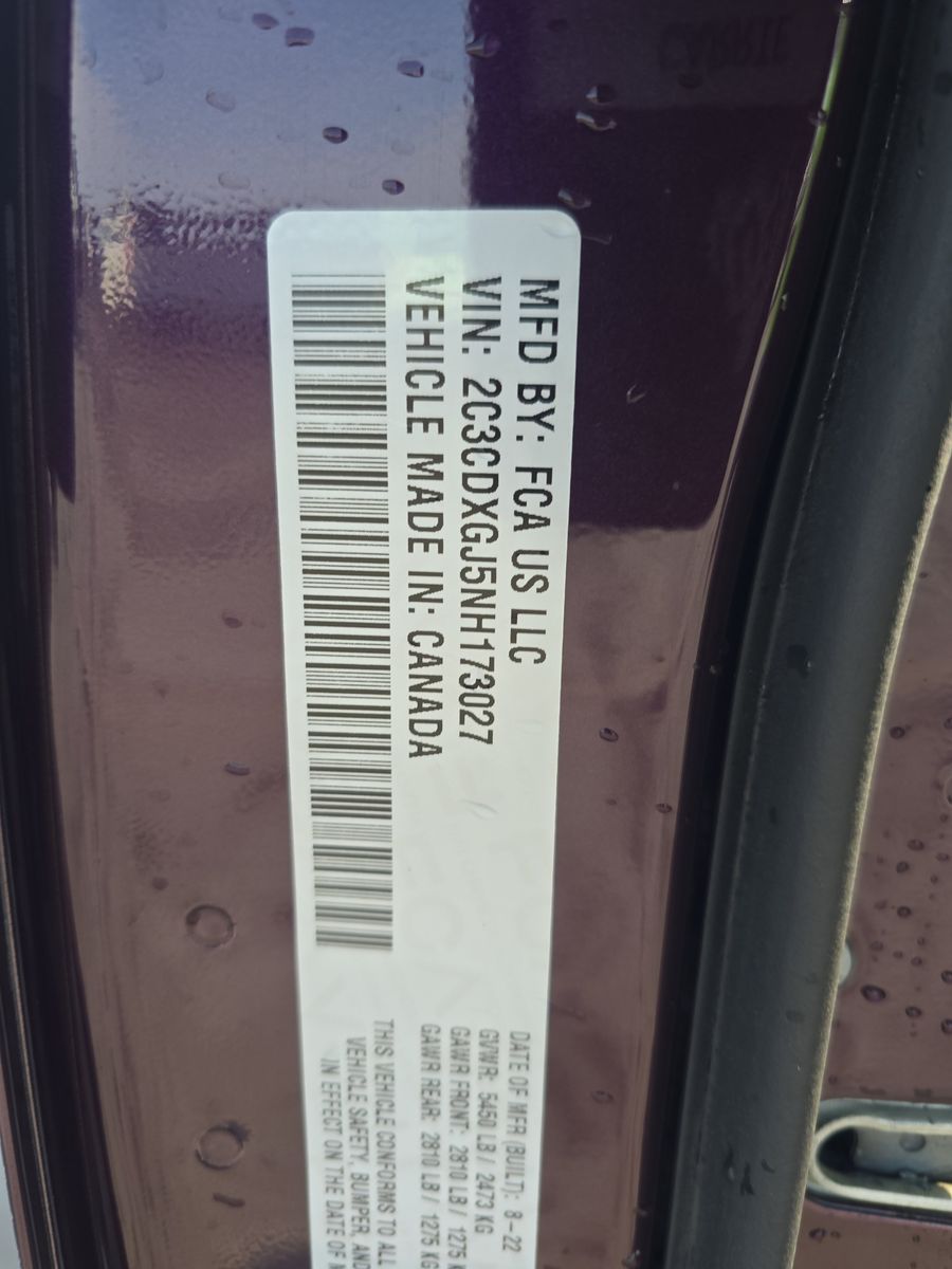 2022 Dodge Charger Scat Pack RWD