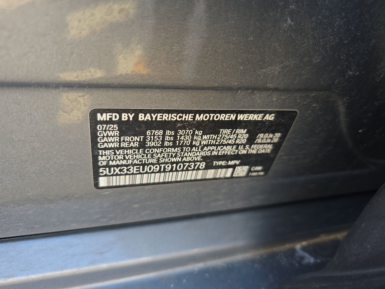 2026 BMW X5 M60i xDrive AWD