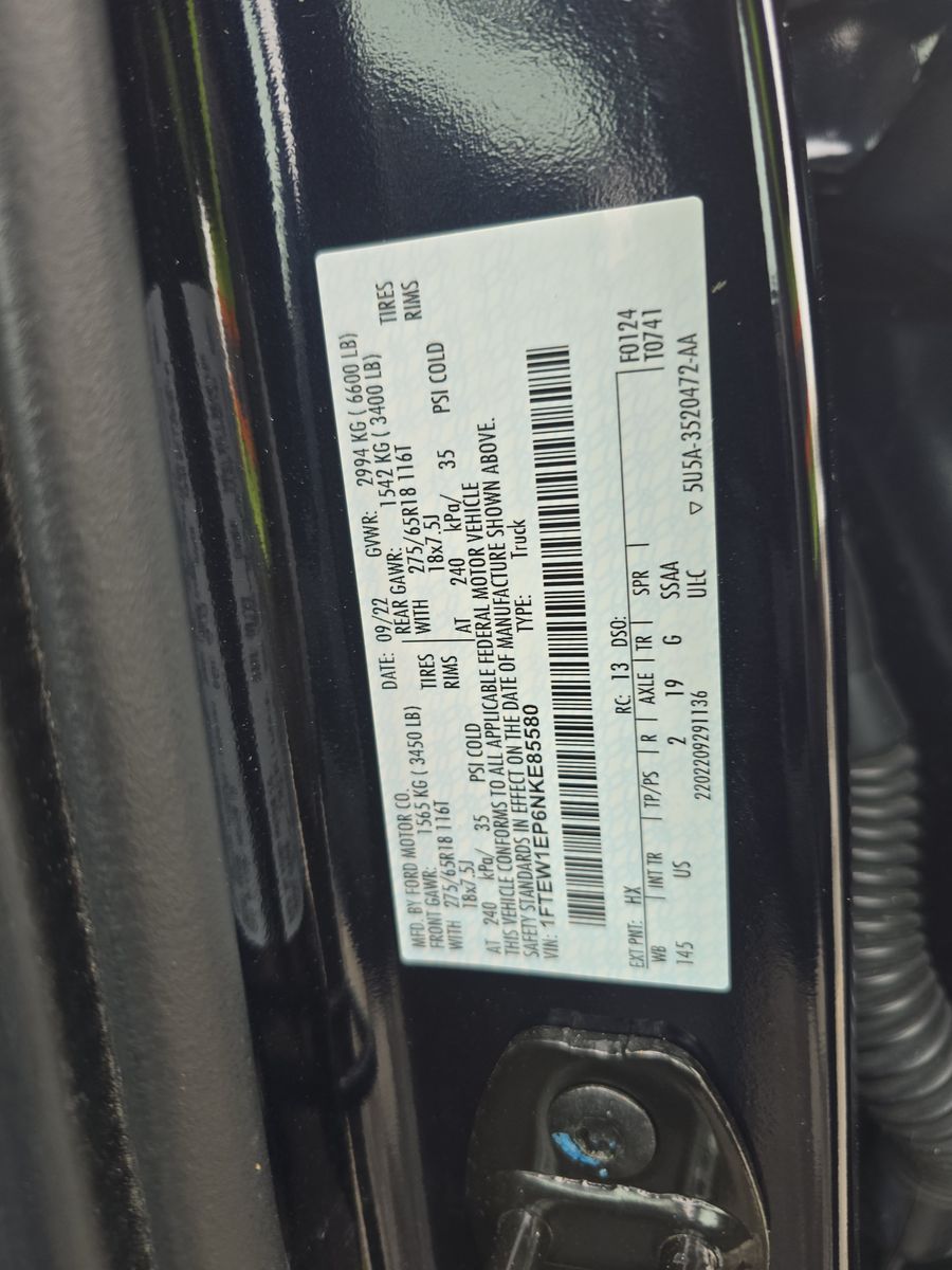 2022 Ford F-150 XLT AWD