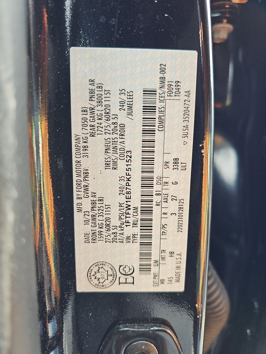 2023 Ford F-150 Lariat AWD