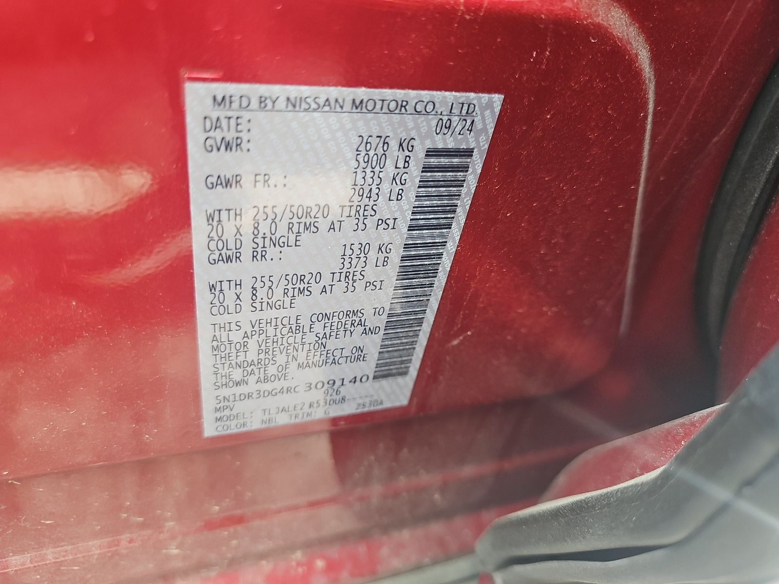 2024 Nissan Pathfinder Platinum FWD