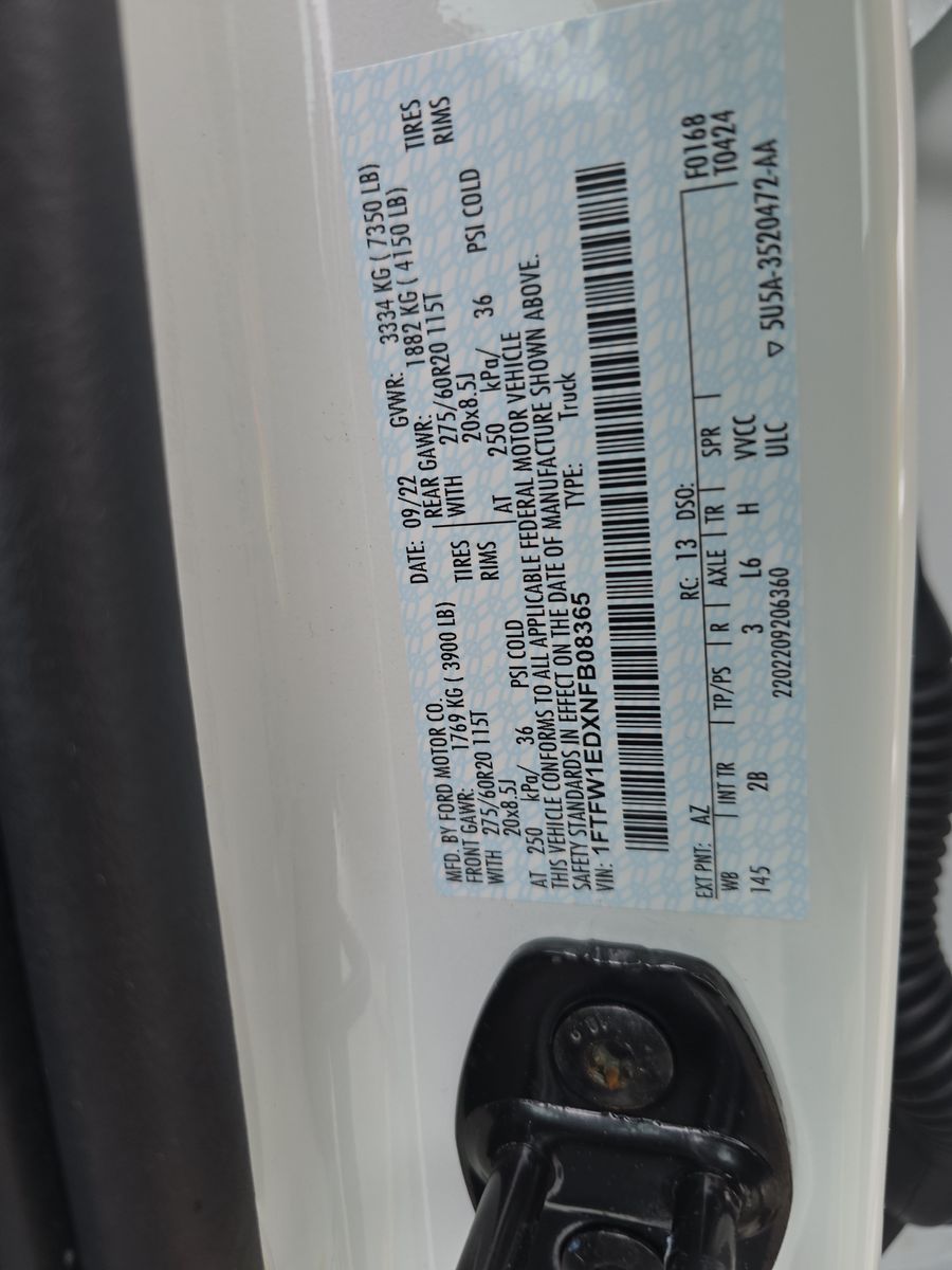 2022 Ford F-150 Hybrid Lariat AWD