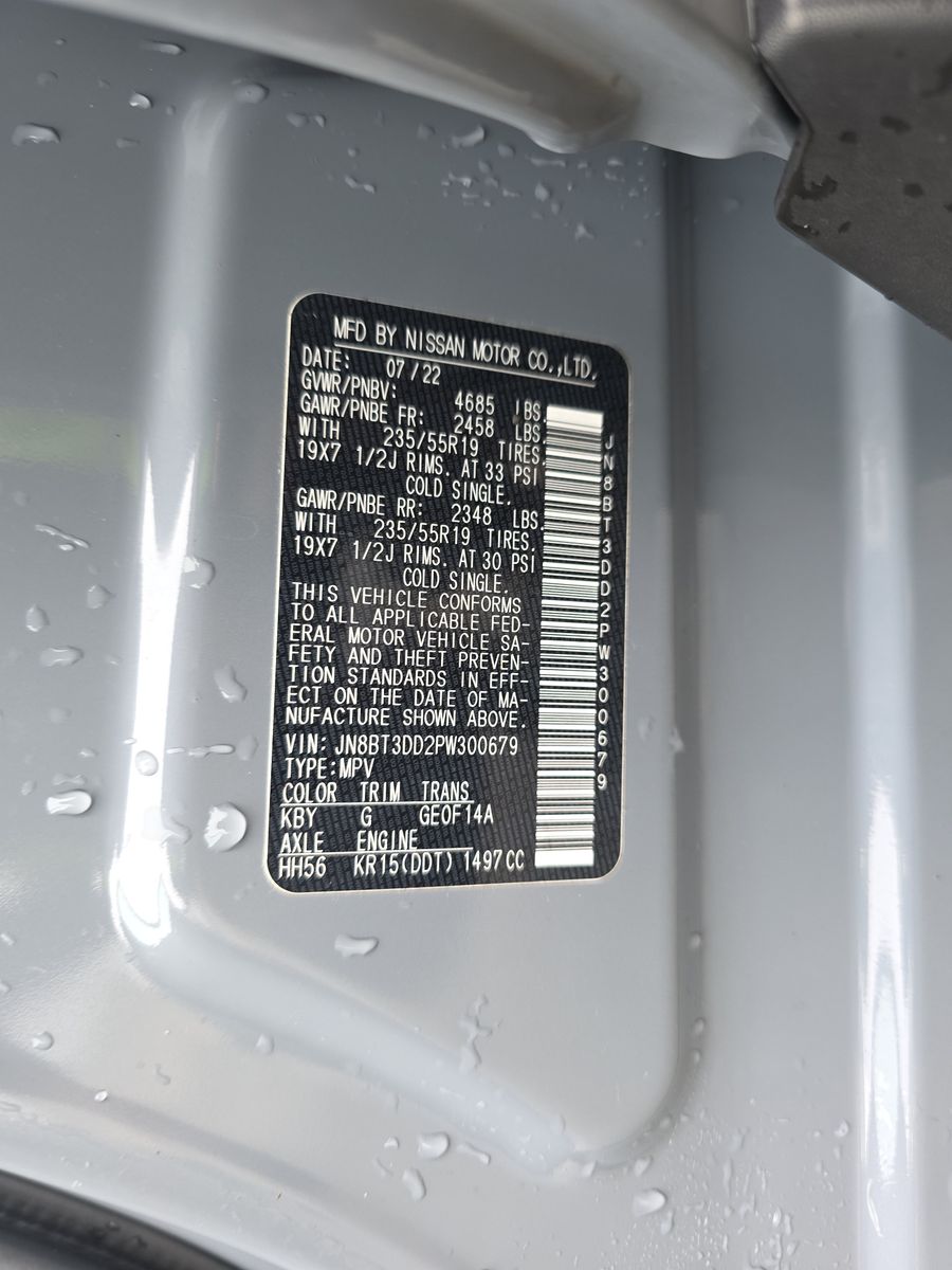 2023 Nissan Rogue Platinum AWD