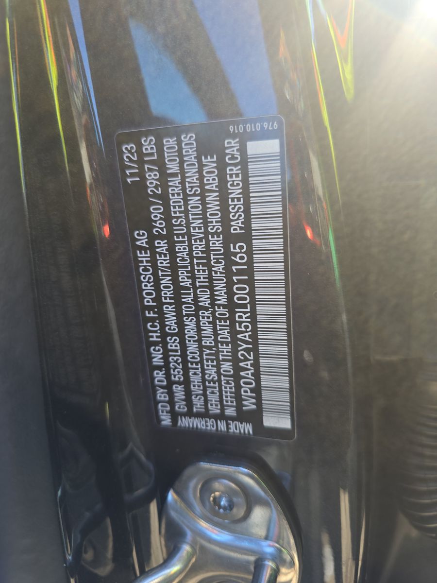 2024 Porsche Panamera Base RWD