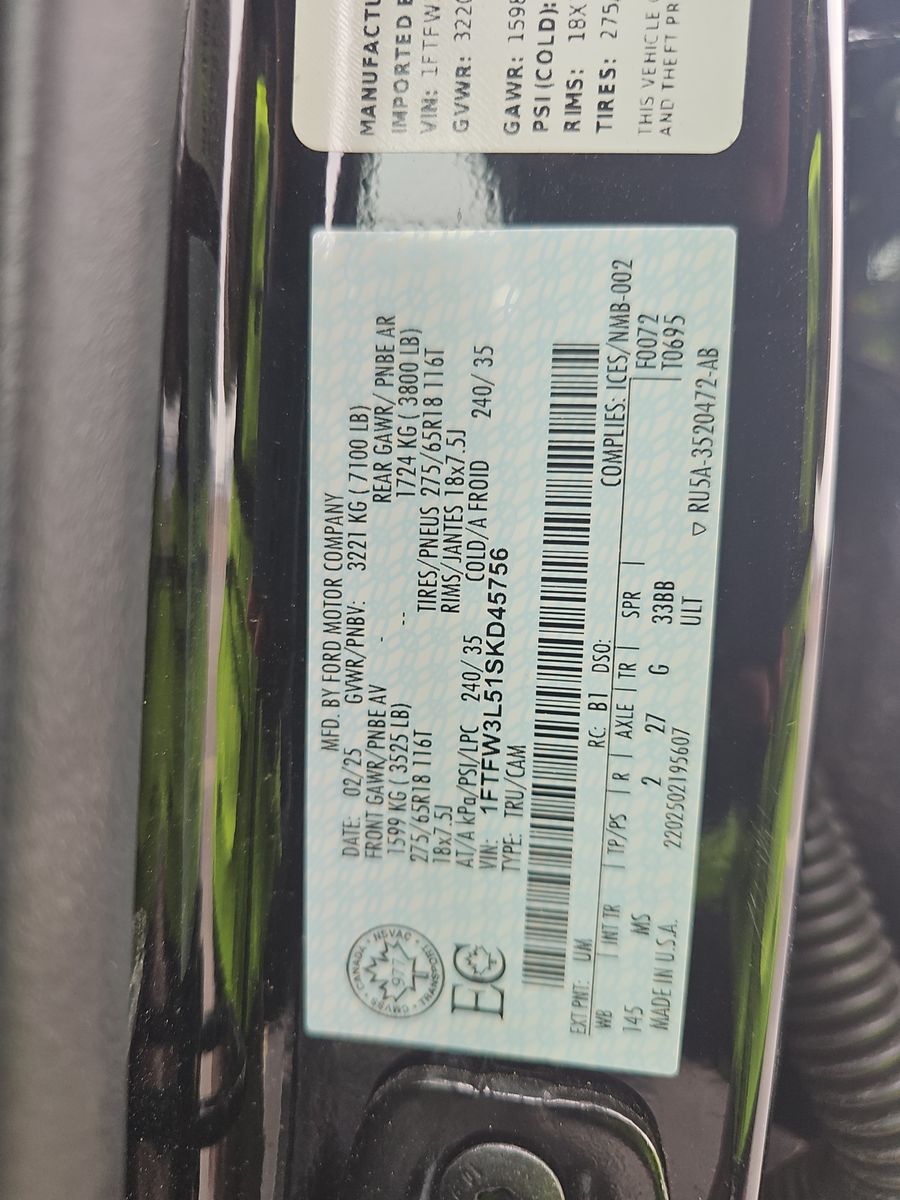 2025 Ford F-150 XLT AWD