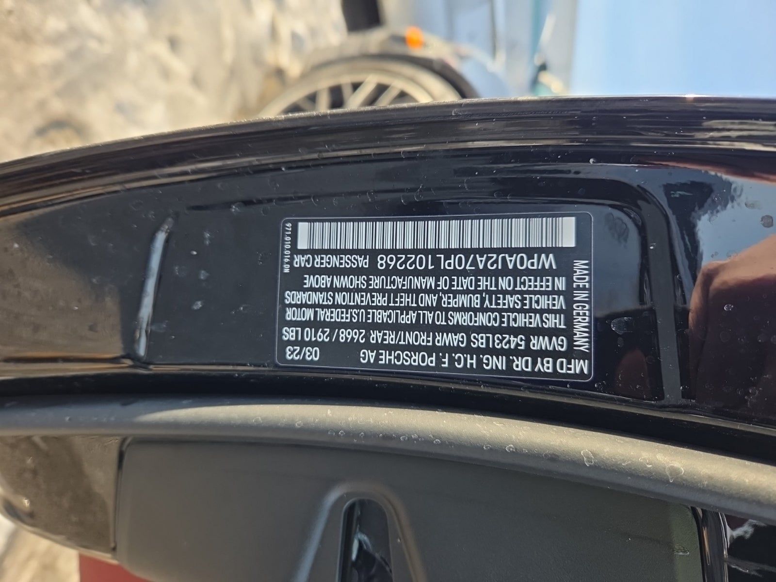 2023 Porsche Panamera 4 Platinum Edition AWD