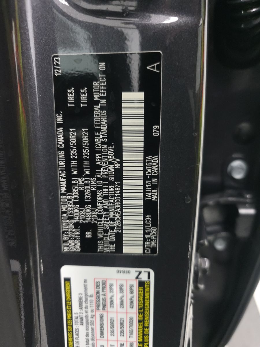 2024 Lexus RX RX 500h F SPORT Performance AWD