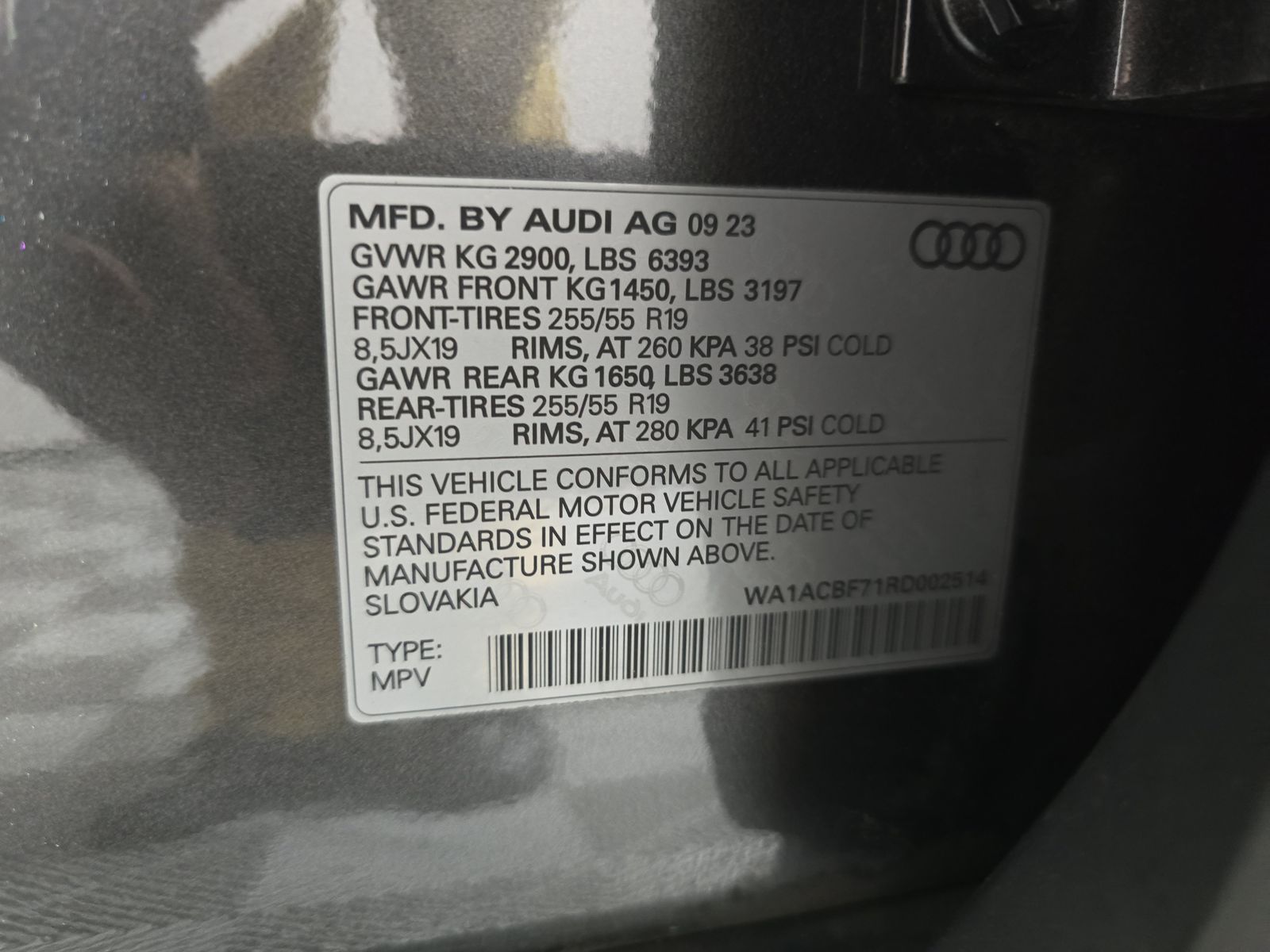 2024 Audi Q7 Premium AWD