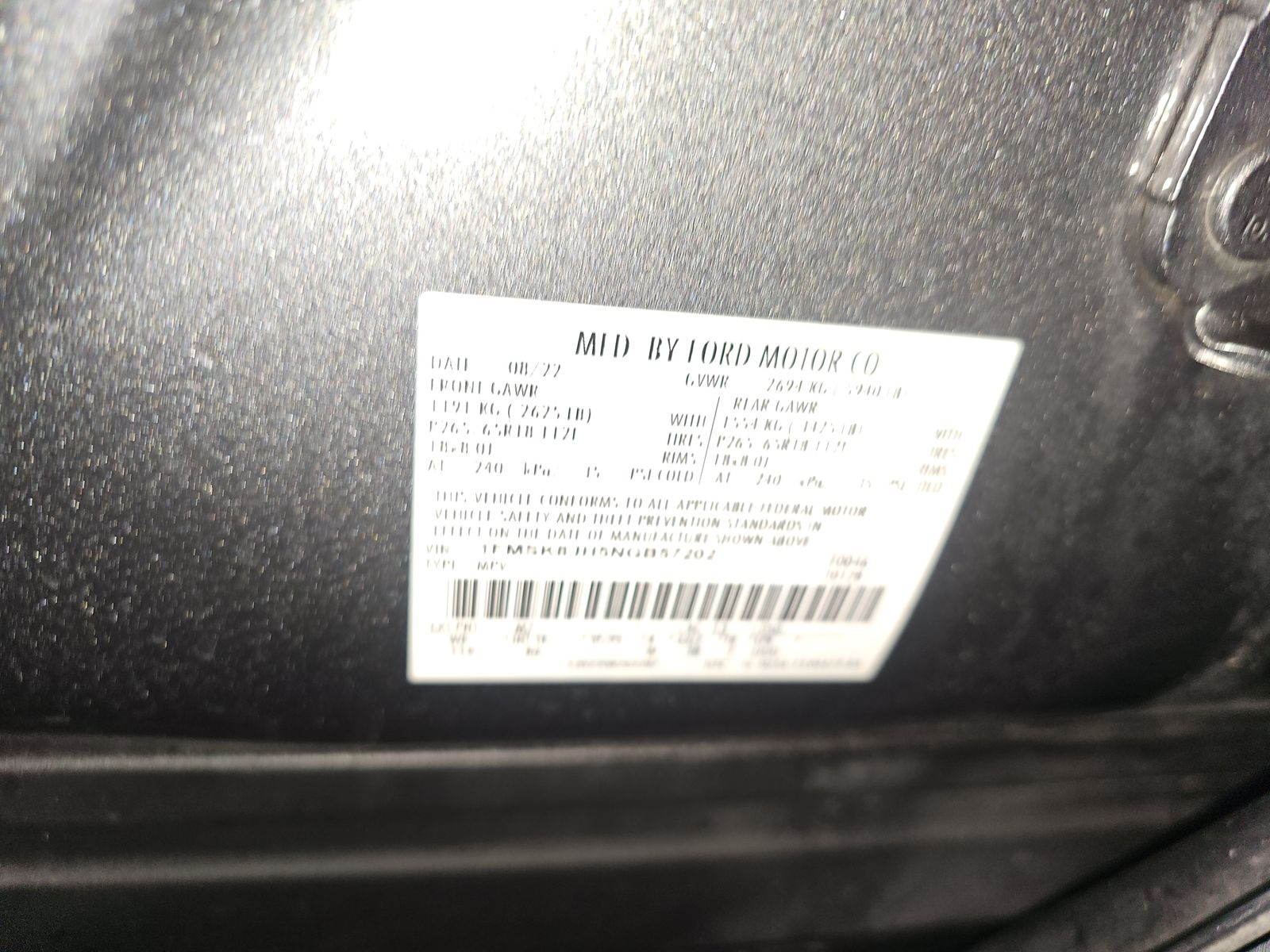 2022 Ford Explorer Timberline AWD