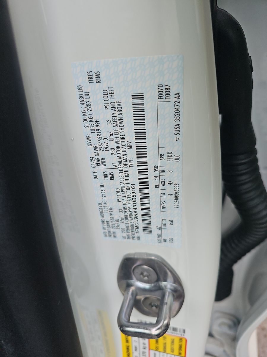 2024 Ford Escape ST-Line Select AWD