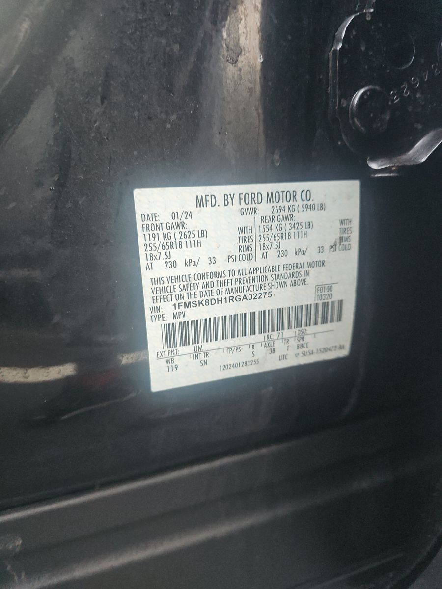 2024 Ford Explorer XLT AWD