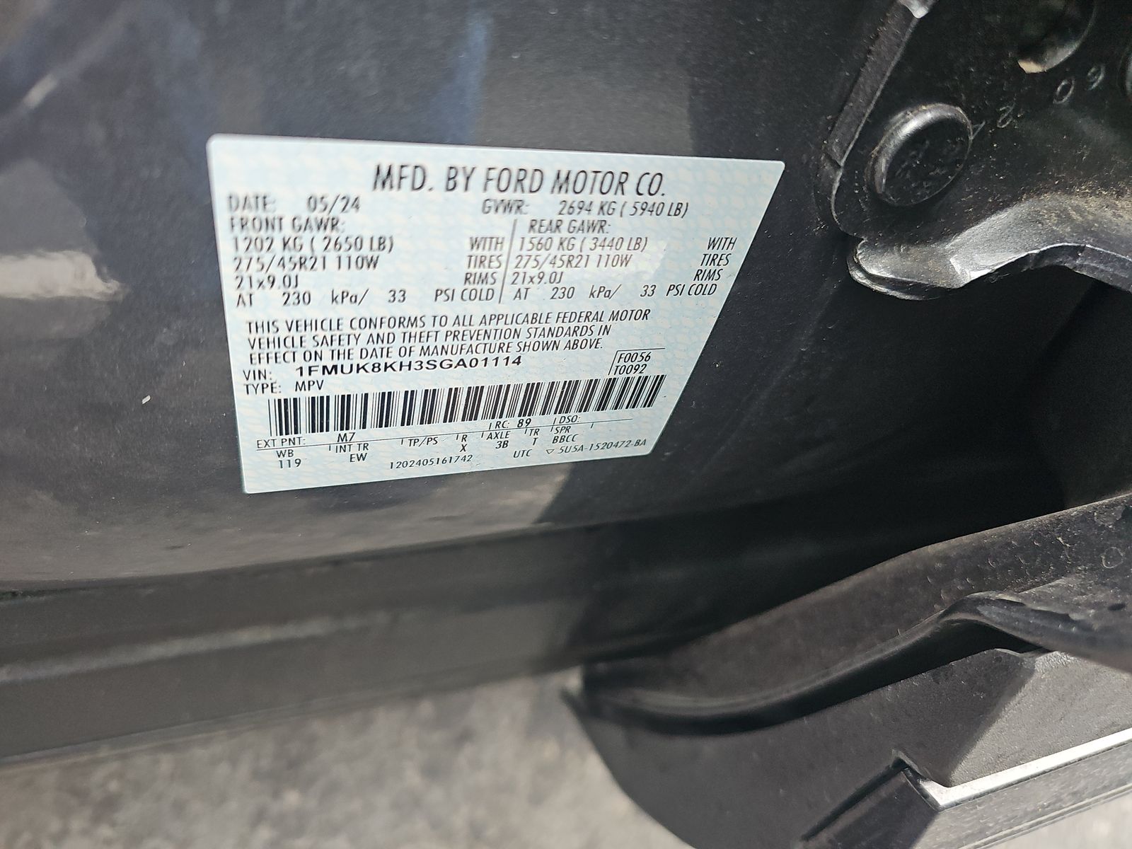 2025 Ford Explorer ST-Line AWD