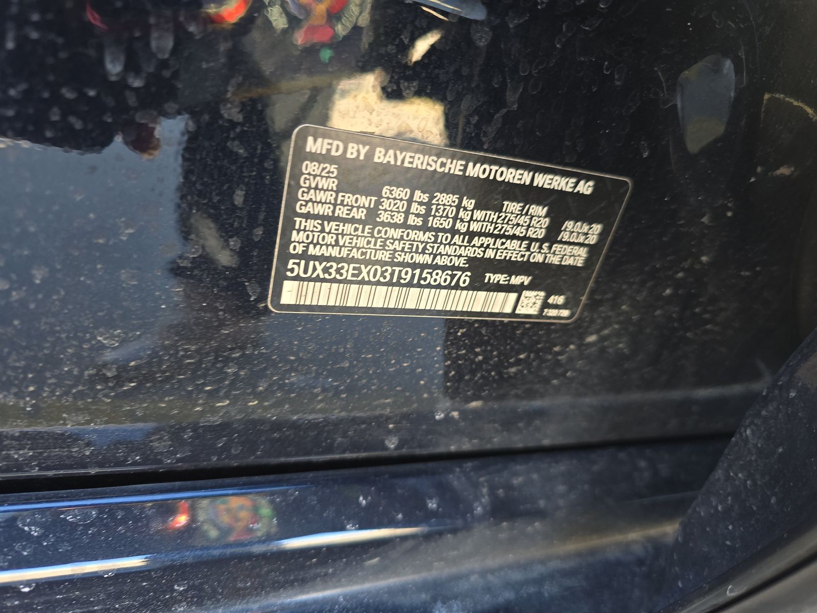 2026 BMW X6 xDrive40i AWD