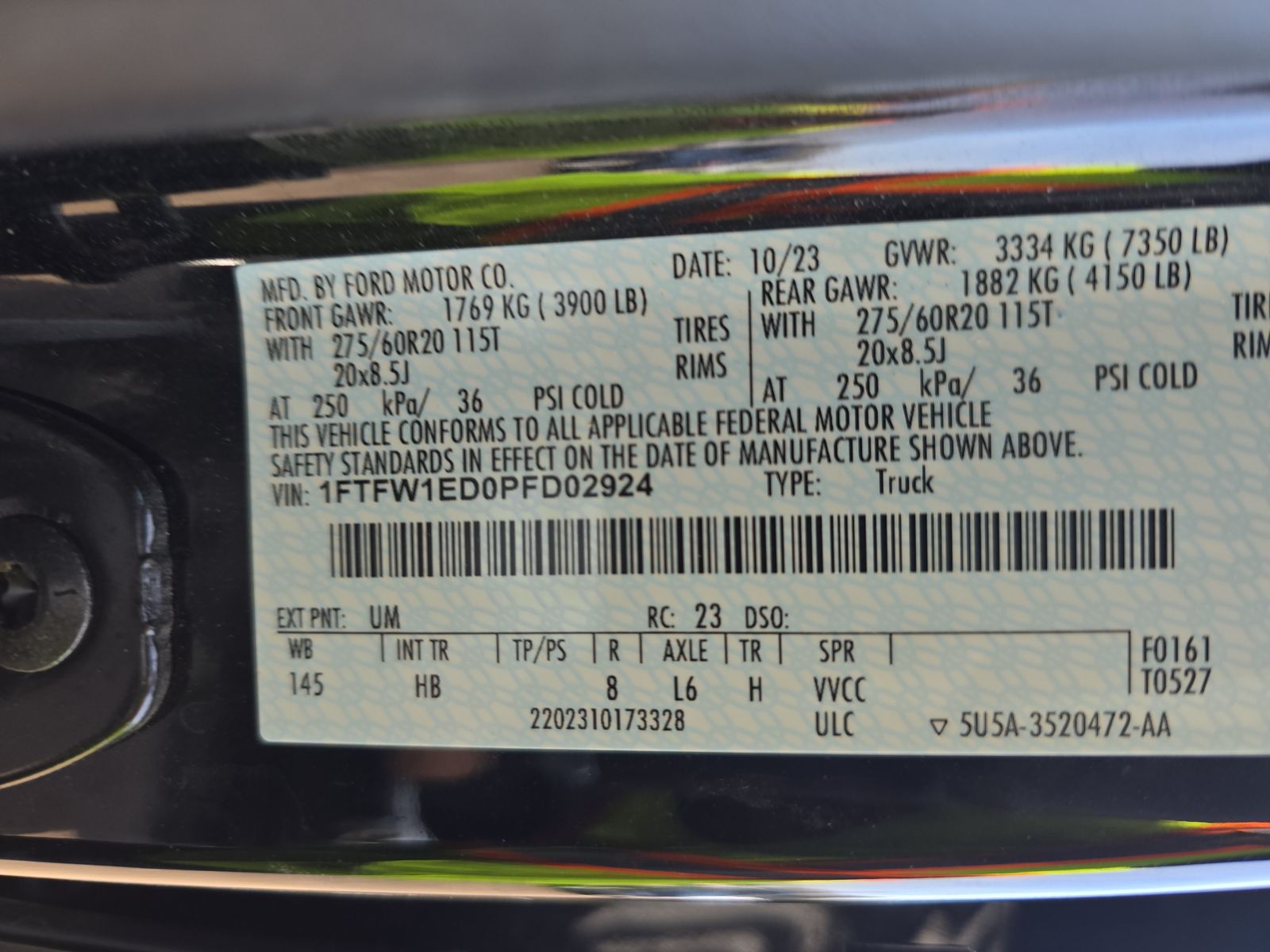 2023 Ford F-150 Hybrid Lariat AWD