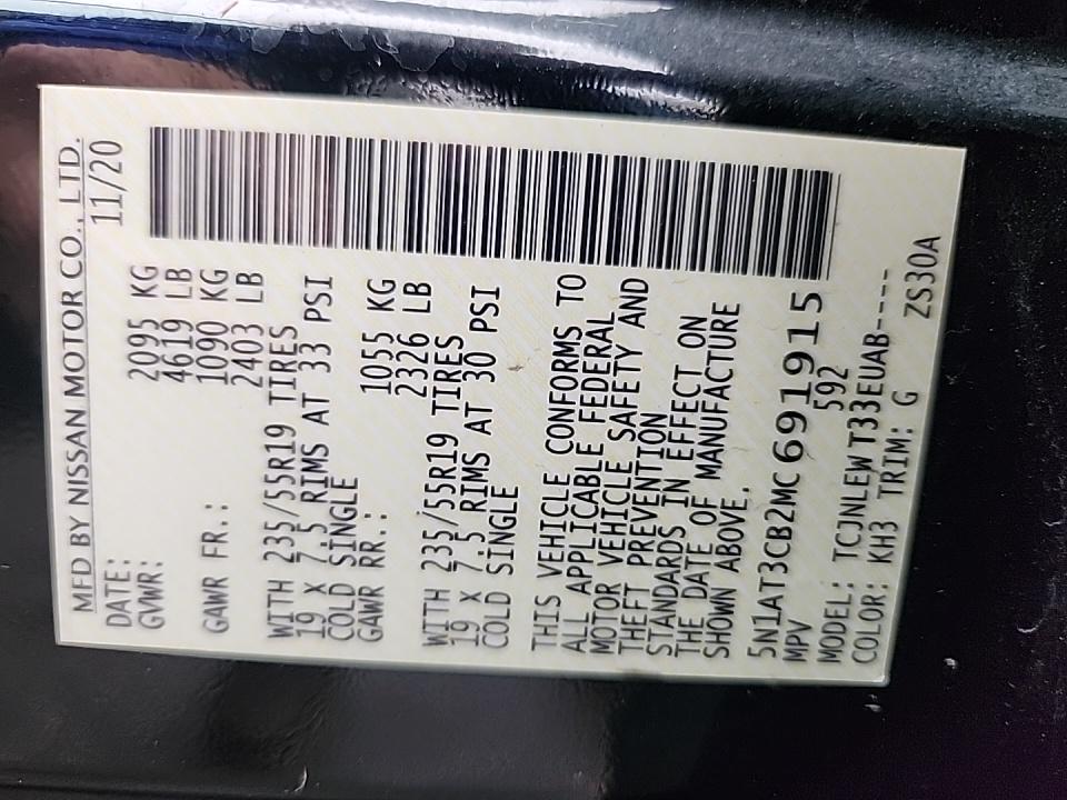 2021 Nissan Rogue SL AWD