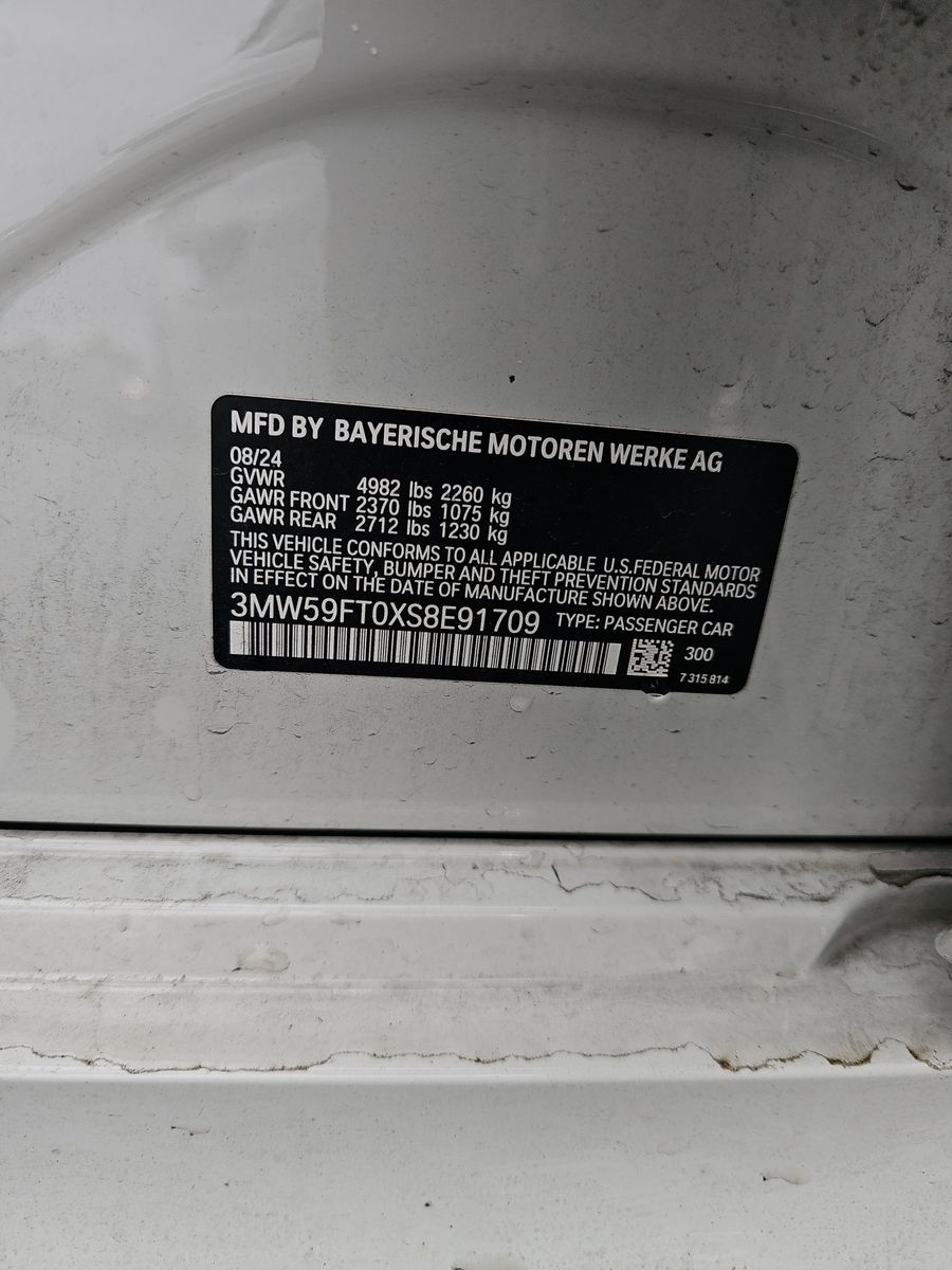 2025 BMW 3 Series M340i RWD