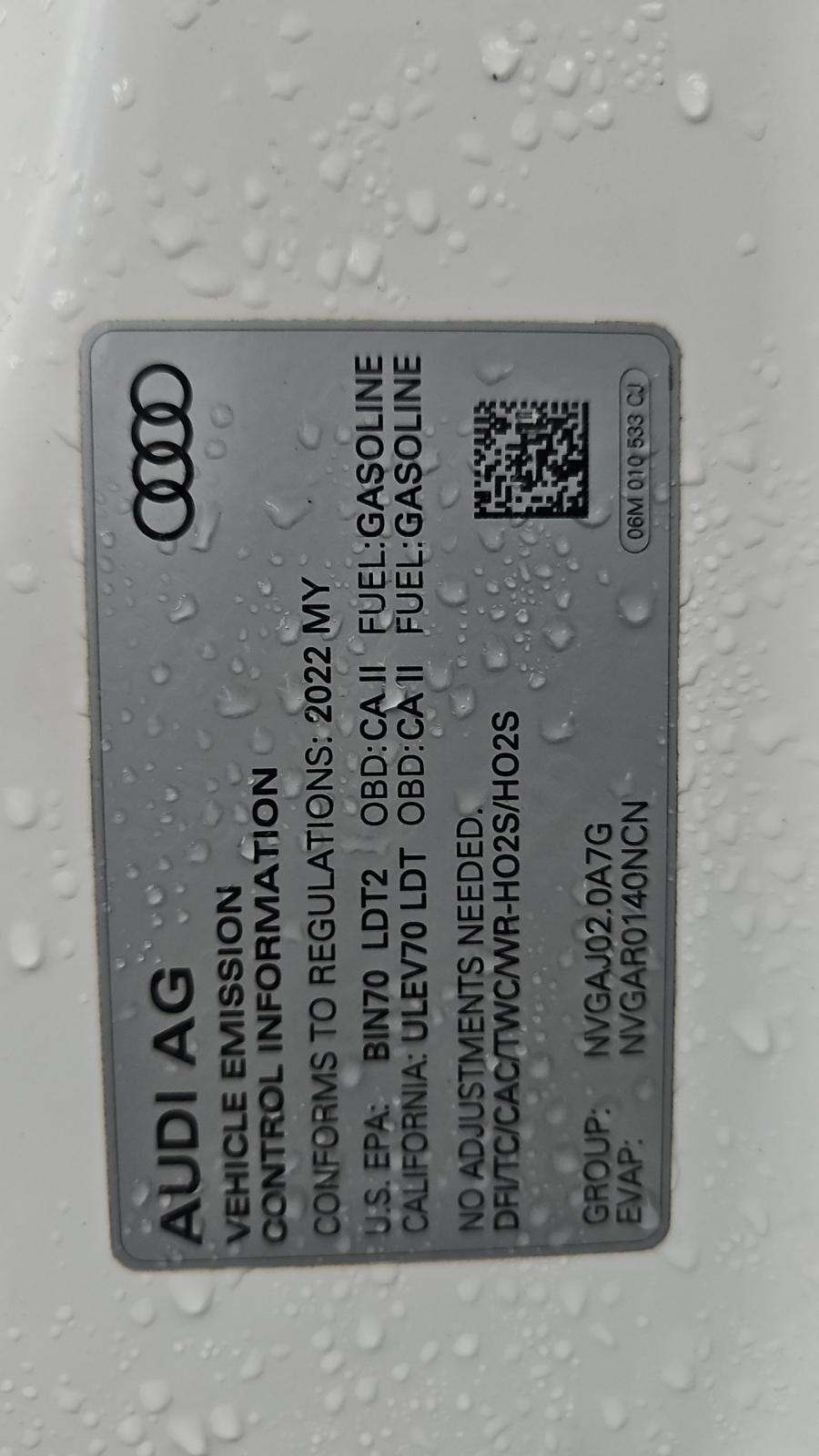 2022 Audi Q5 S line Premium Plus AWD