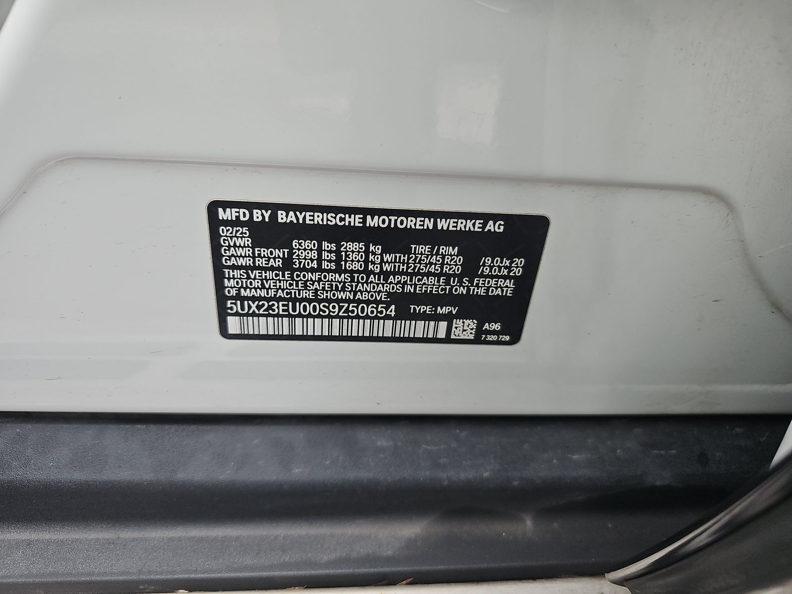 2025 BMW X5 xDrive40i AWD