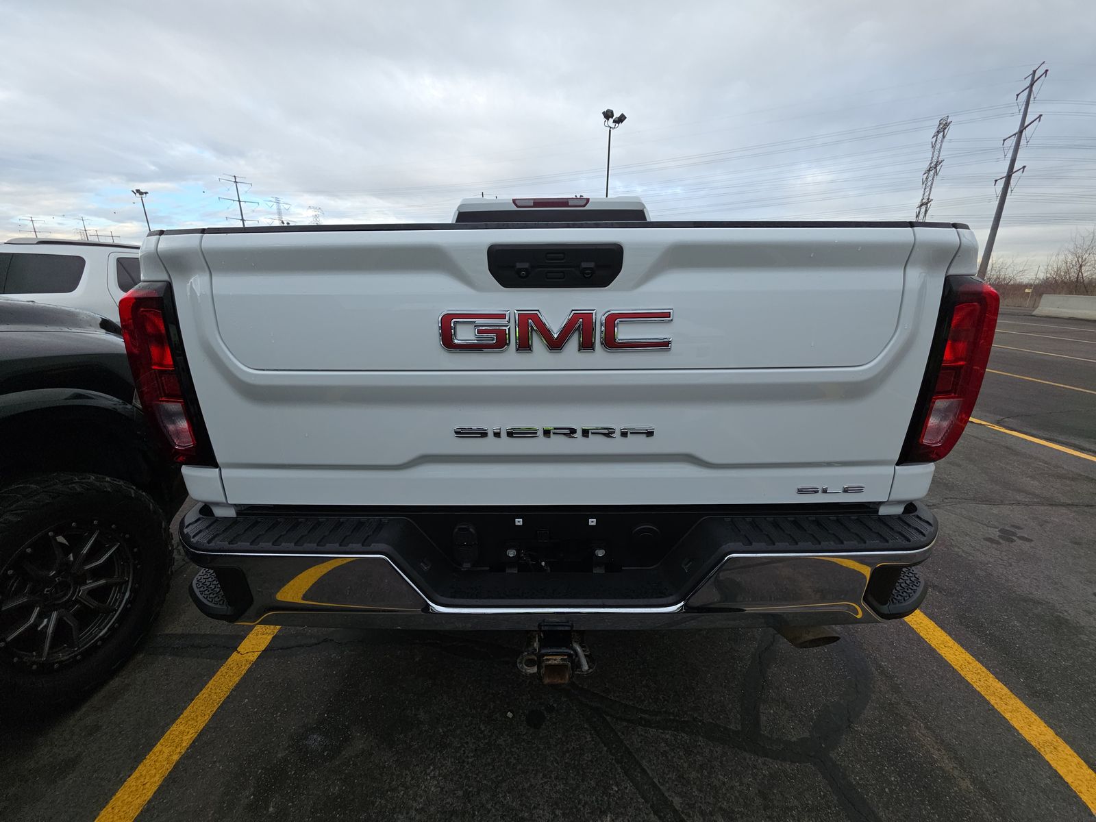 2024 GMC SIERRA 3500 HD SLE GAS WHITE LONG BED SINGLE - Image 5