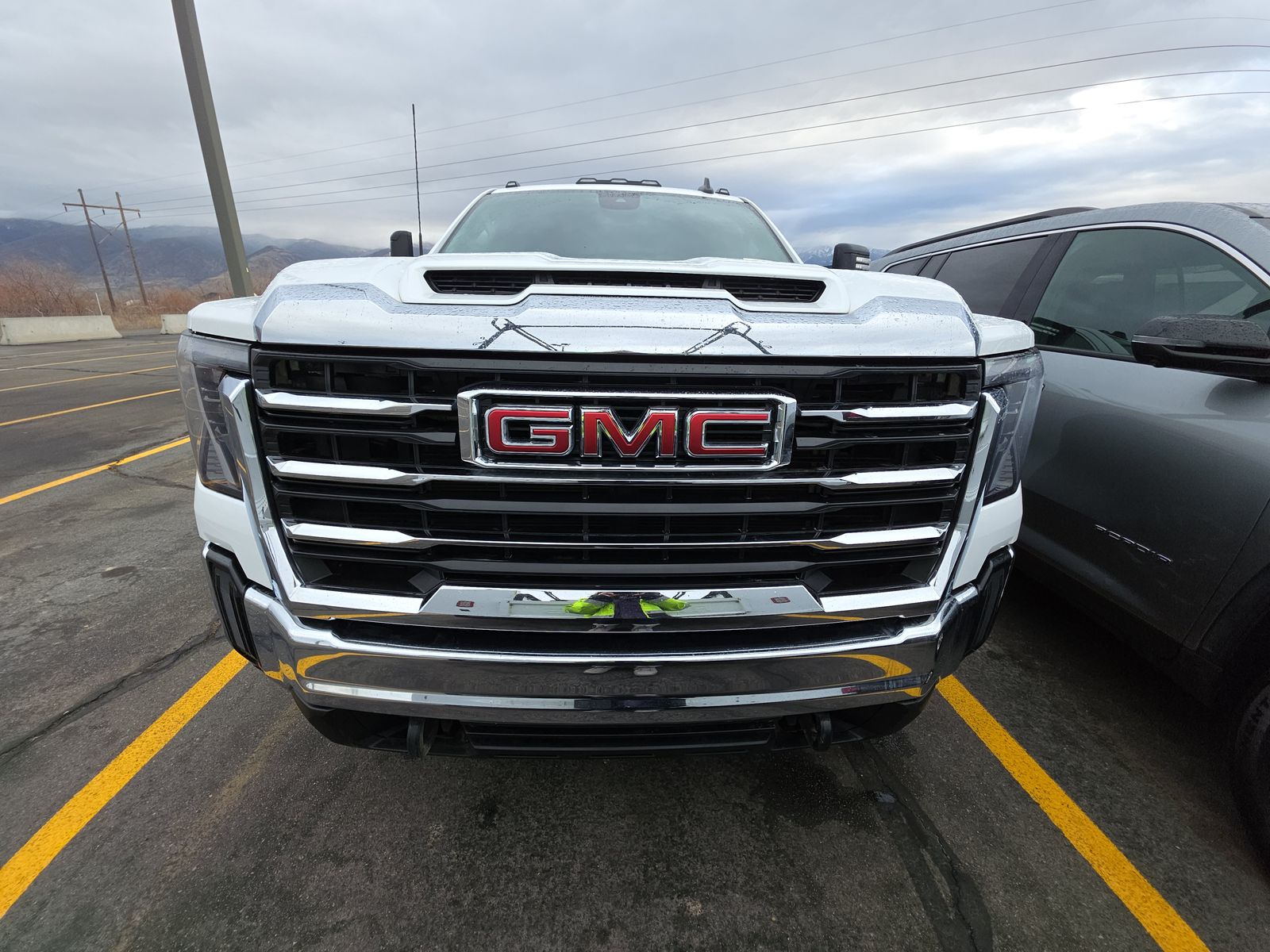 2024 GMC SIERRA 3500 HD SLE GAS WHITE LONG BED SINGLE - Image 2