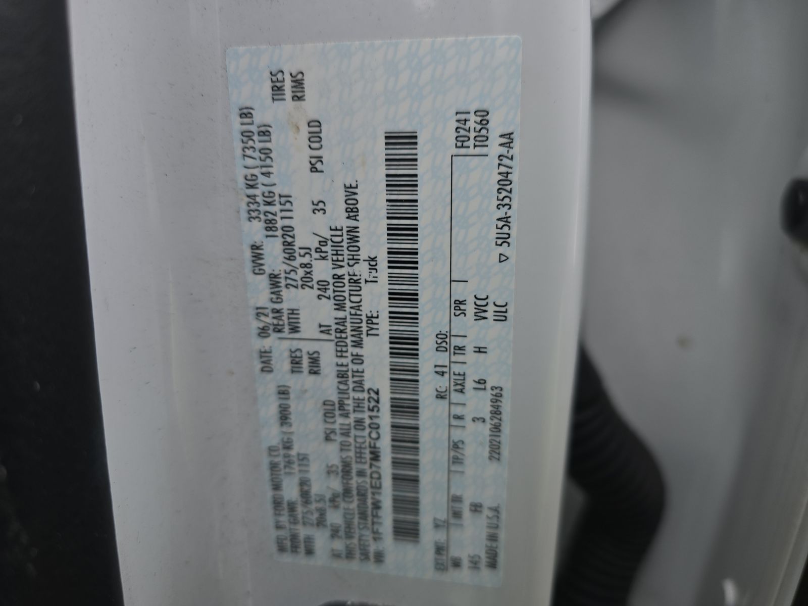 2021 Ford F-150 Hybrid XLT AWD