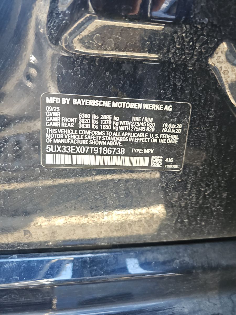 2026 BMW X6 xDrive40i AWD