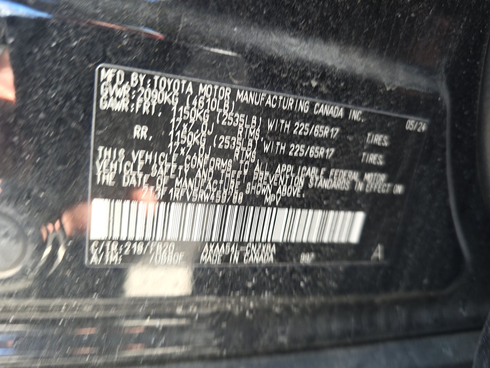 2024 Toyota RAV4 LE AWD