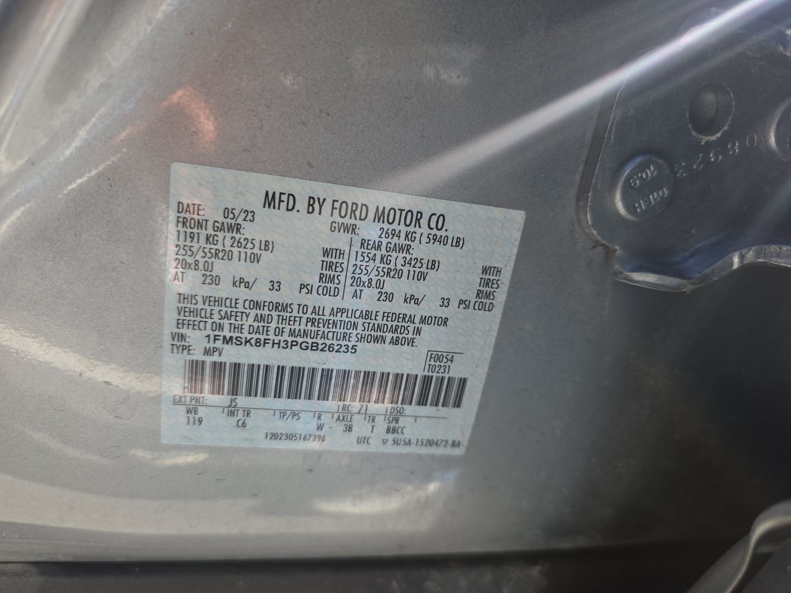 2023 Ford Explorer Limited AWD