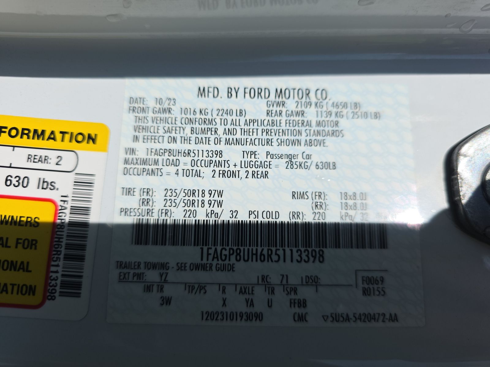 2024 Ford Mustang EcoBoost Premium RWD