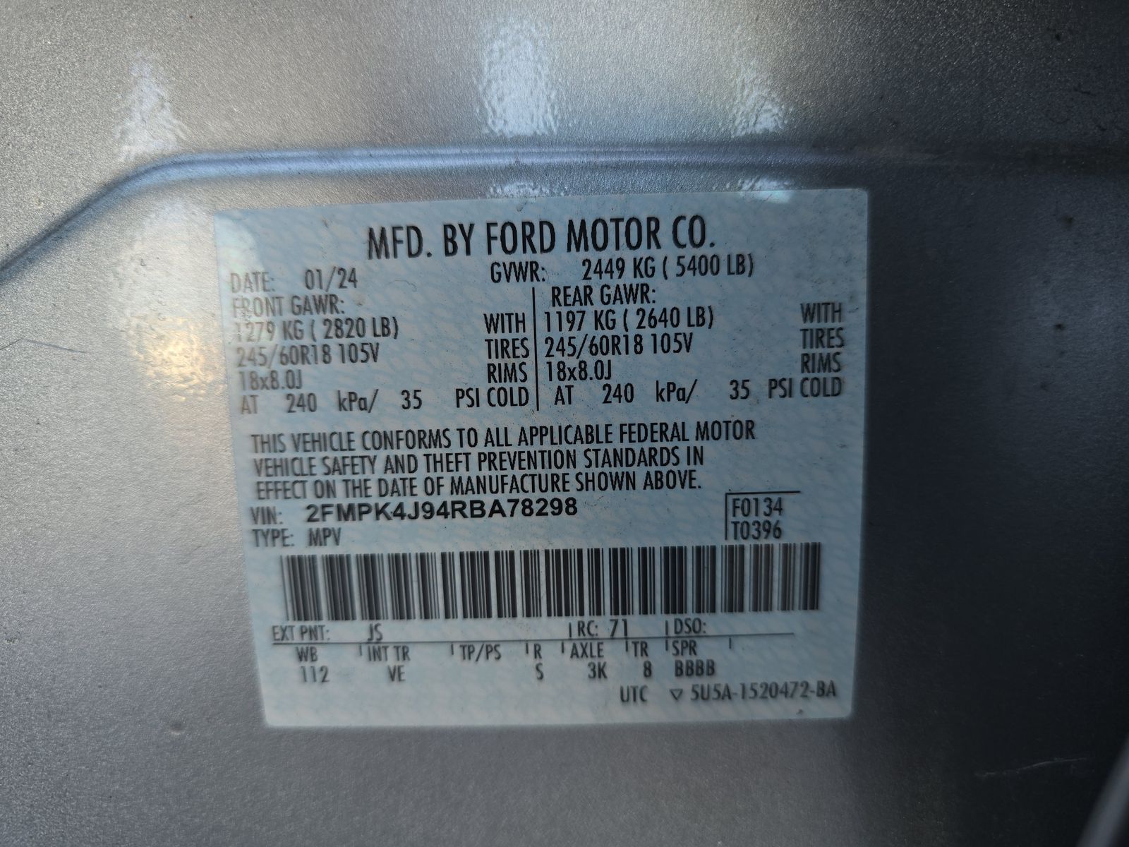 2024 Ford Edge SEL AWD